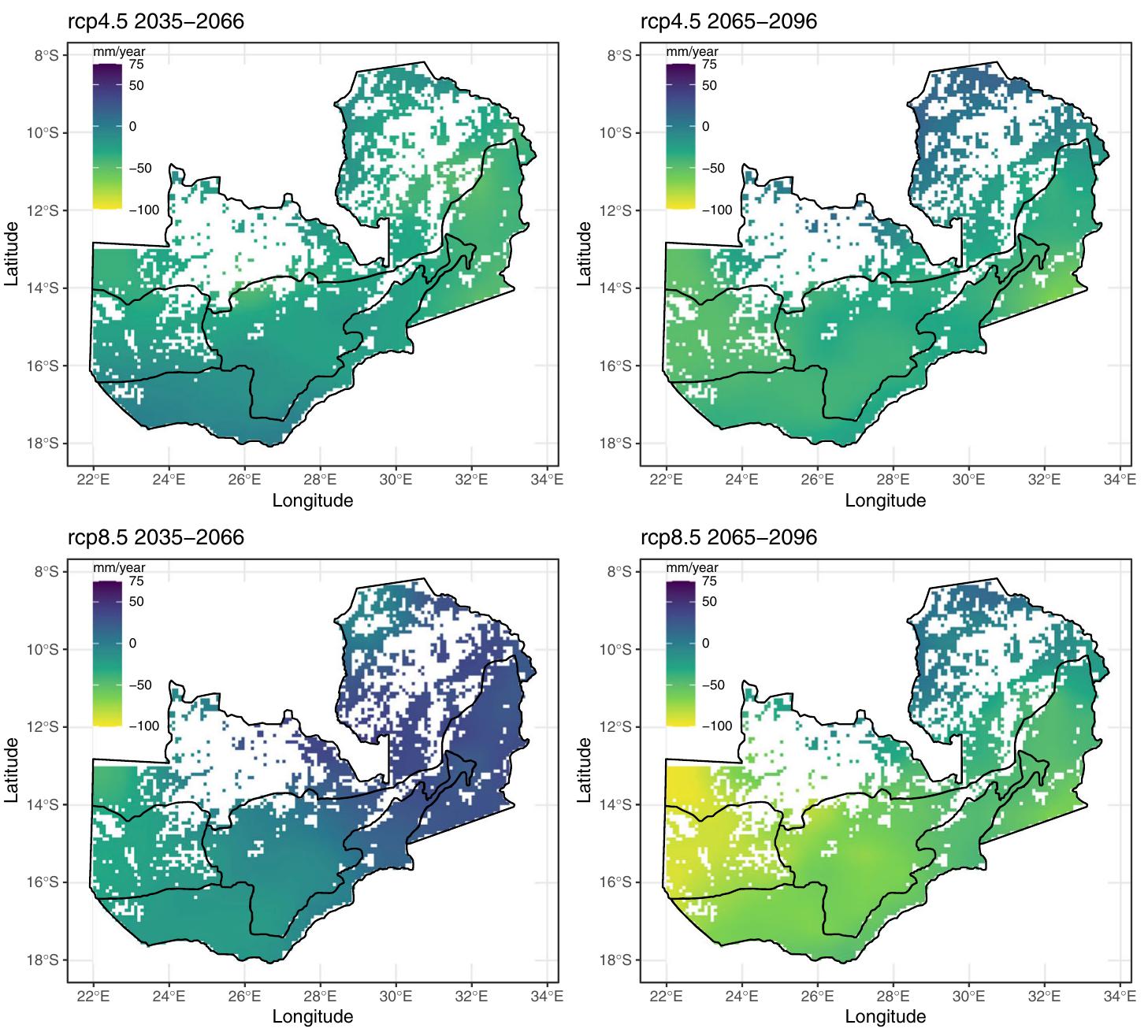 (PDF) Climate change impacts on rainfed maize yields in Zambia under ...