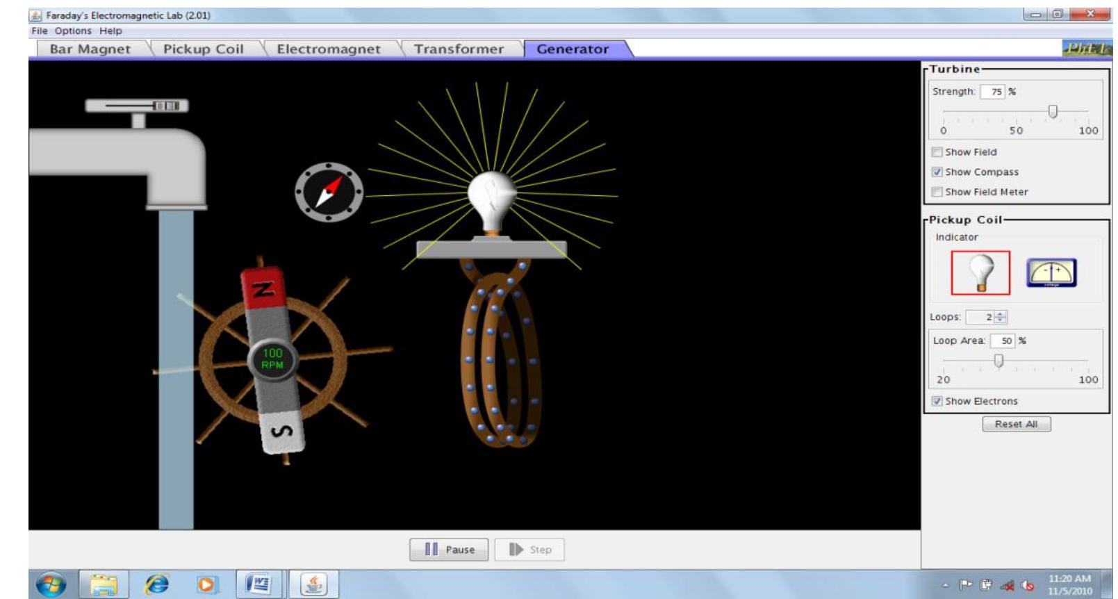 20: screenshot from phet interactive physics simulation