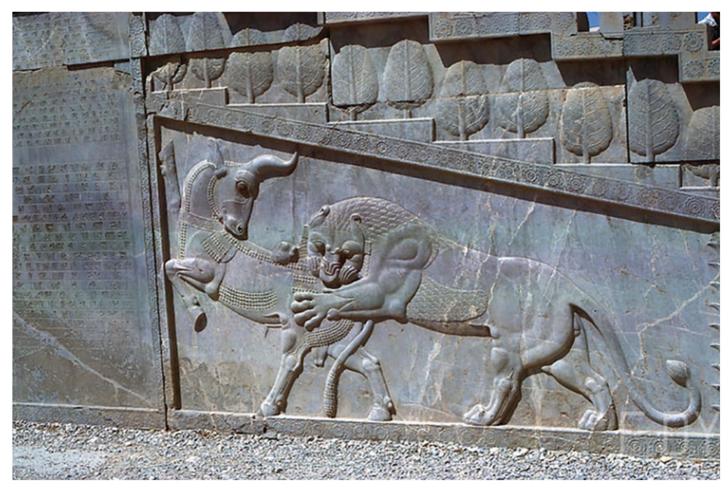 Fig. 4. Apadana palace staircase. Persepolis. 6™ century BCE. 