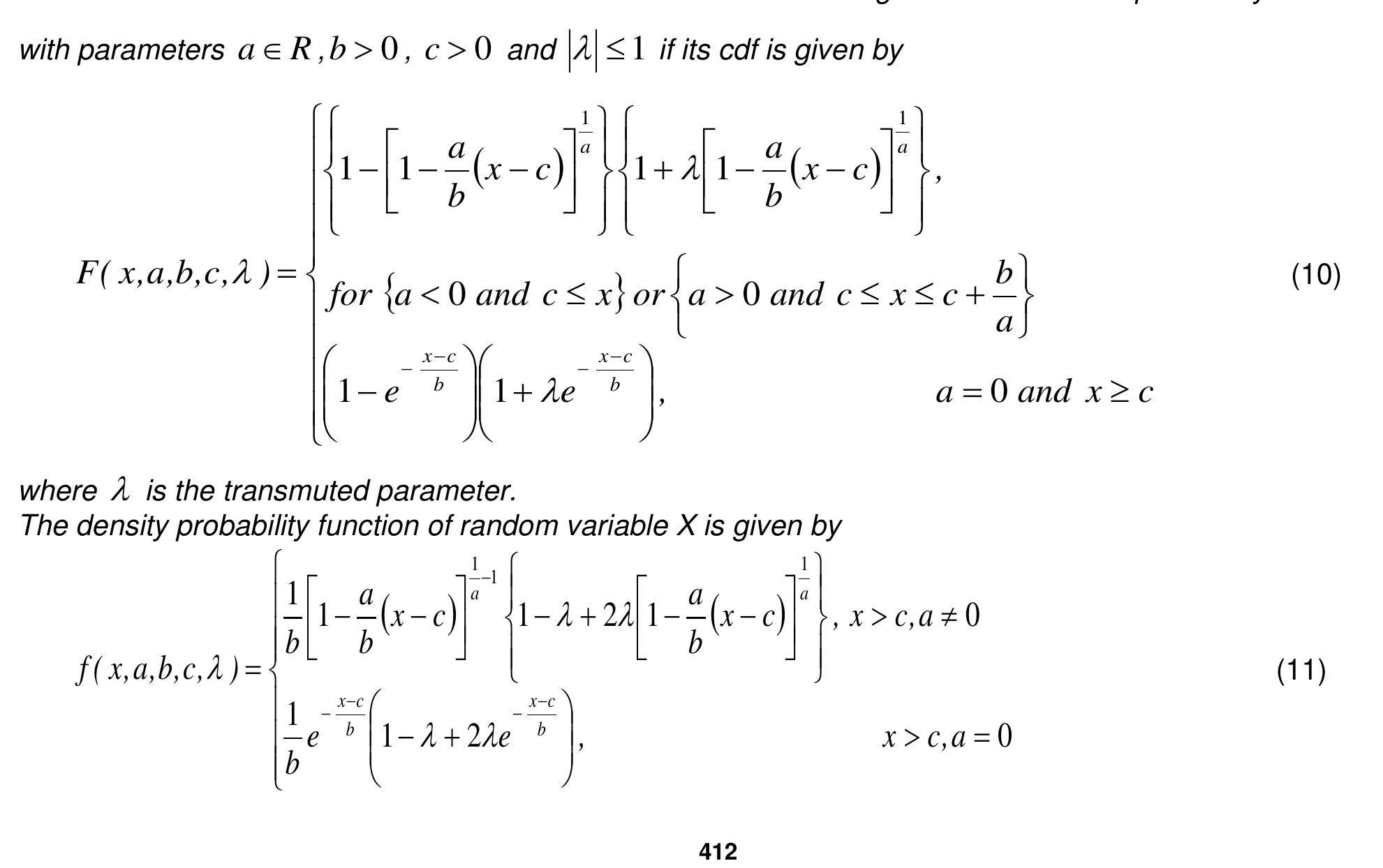 (PDF) The Transmuted Generalized Pareto Distribution . Statistical ...
