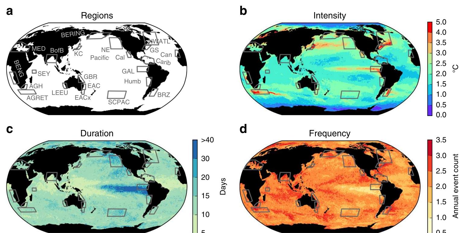 (PDF) A global assessment of marine heatwaves and their drivers