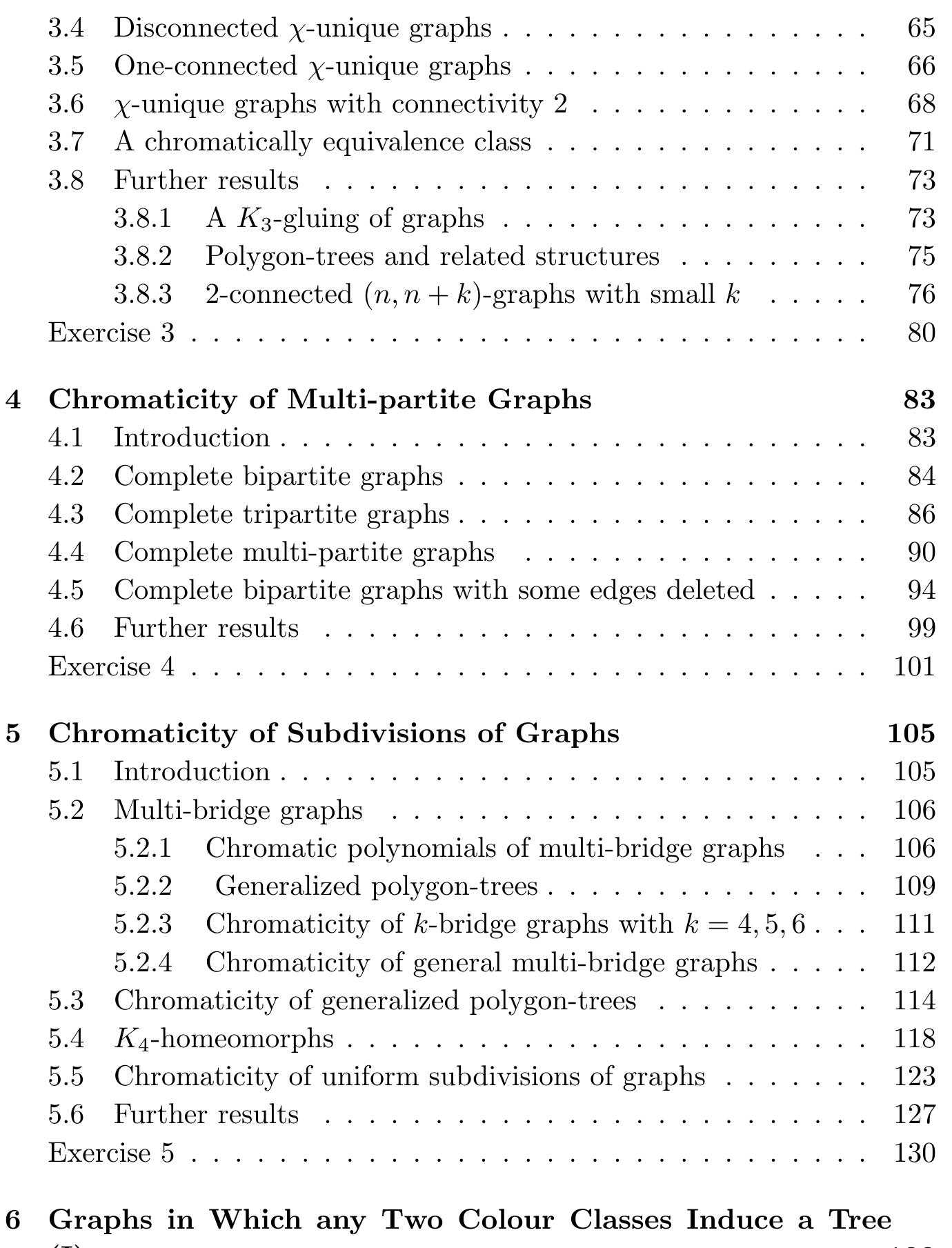 (PDF) Chromatic polynomials and chromaticity of graphs