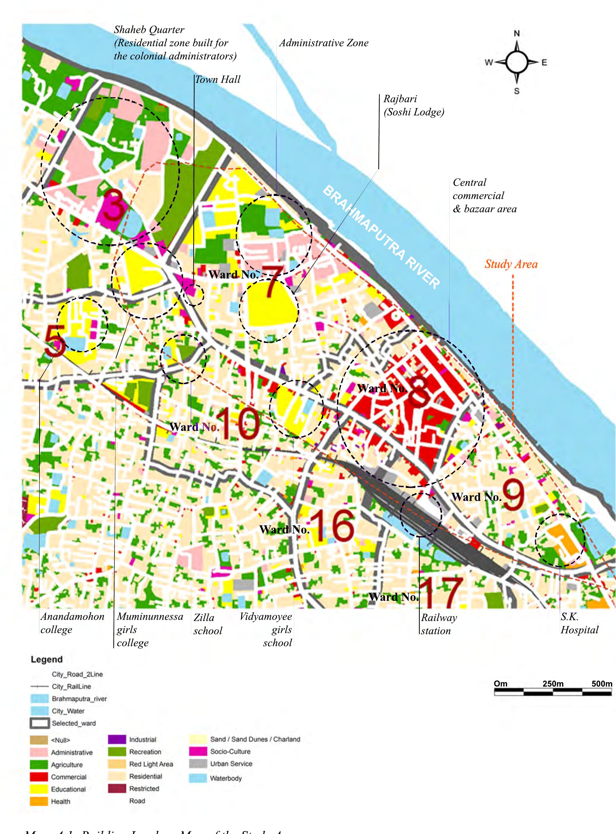 Figure 5 - from Study of pedestrian movement in relation to