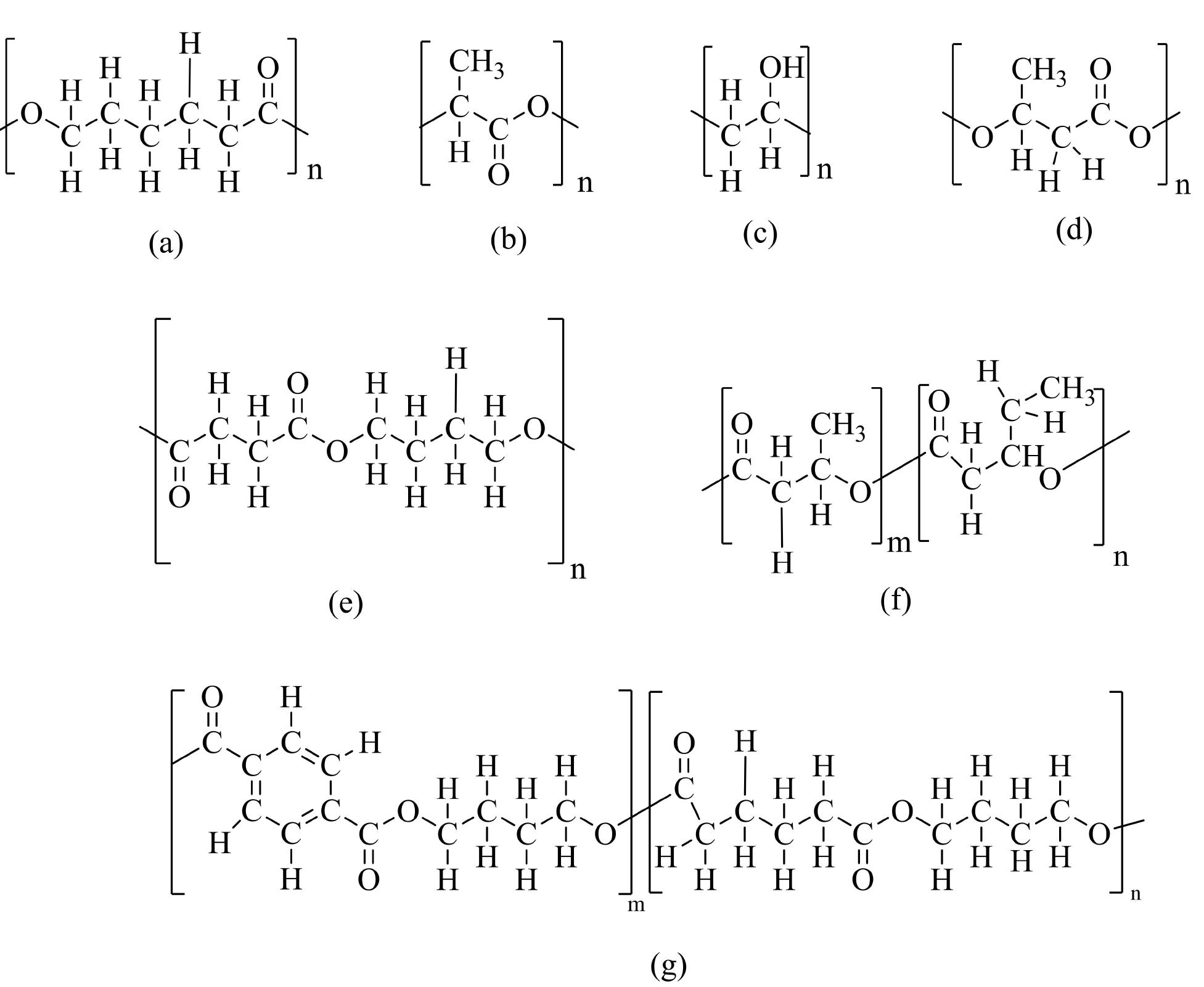Phbv Structure Chemical structure of (a) amylose and (b) amylopectin.