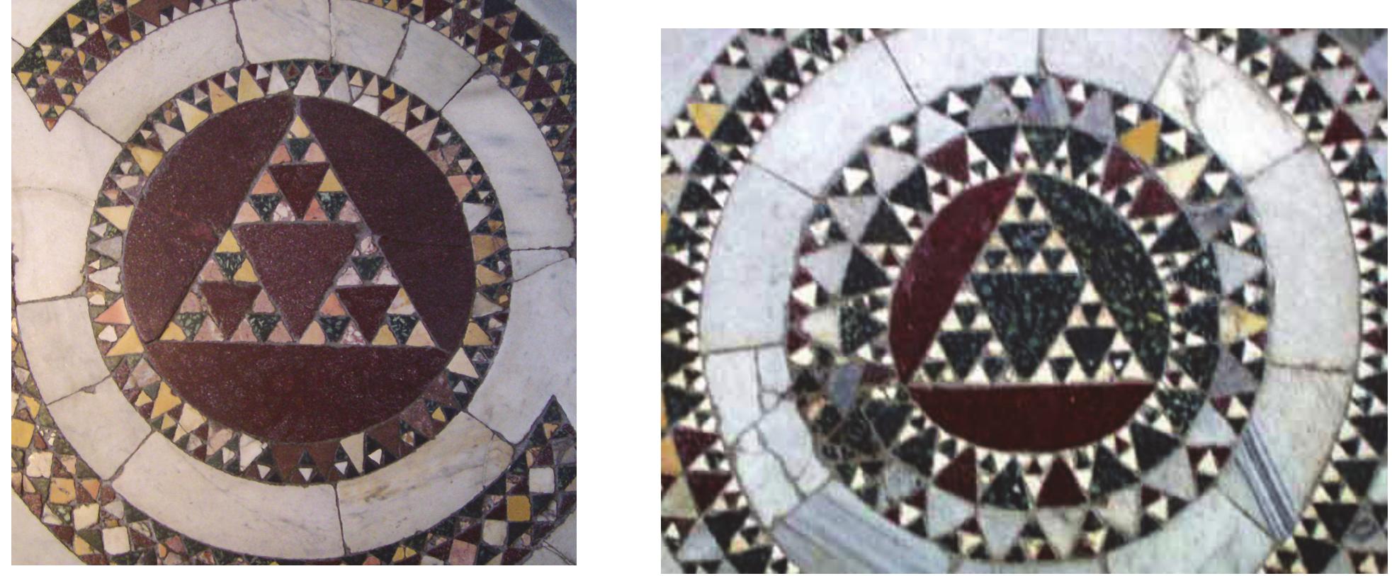 Figure 6 - from Sierpinsky Triangles in Stone, on Medieval