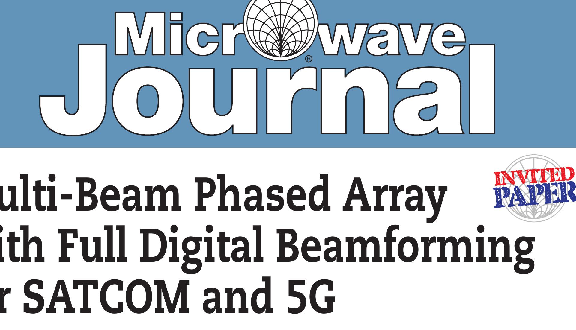 (PDF) Multi-Beam Phased Array with Full Digital Beamforming for SATCOM ...