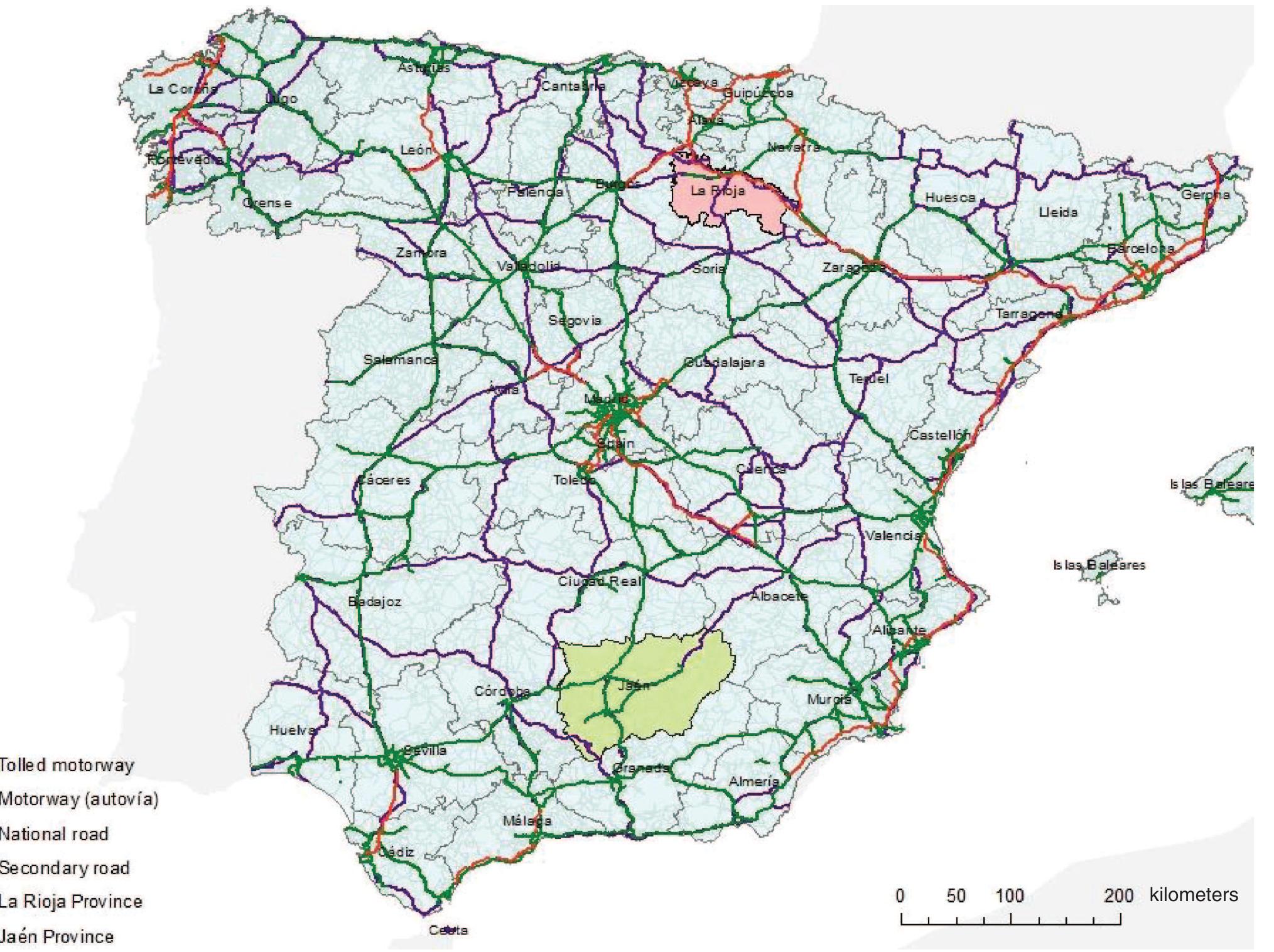 Spanish Motorways (PDF) Economic Impacts of Introducing Tolls for Heavy-Goods Vehicles