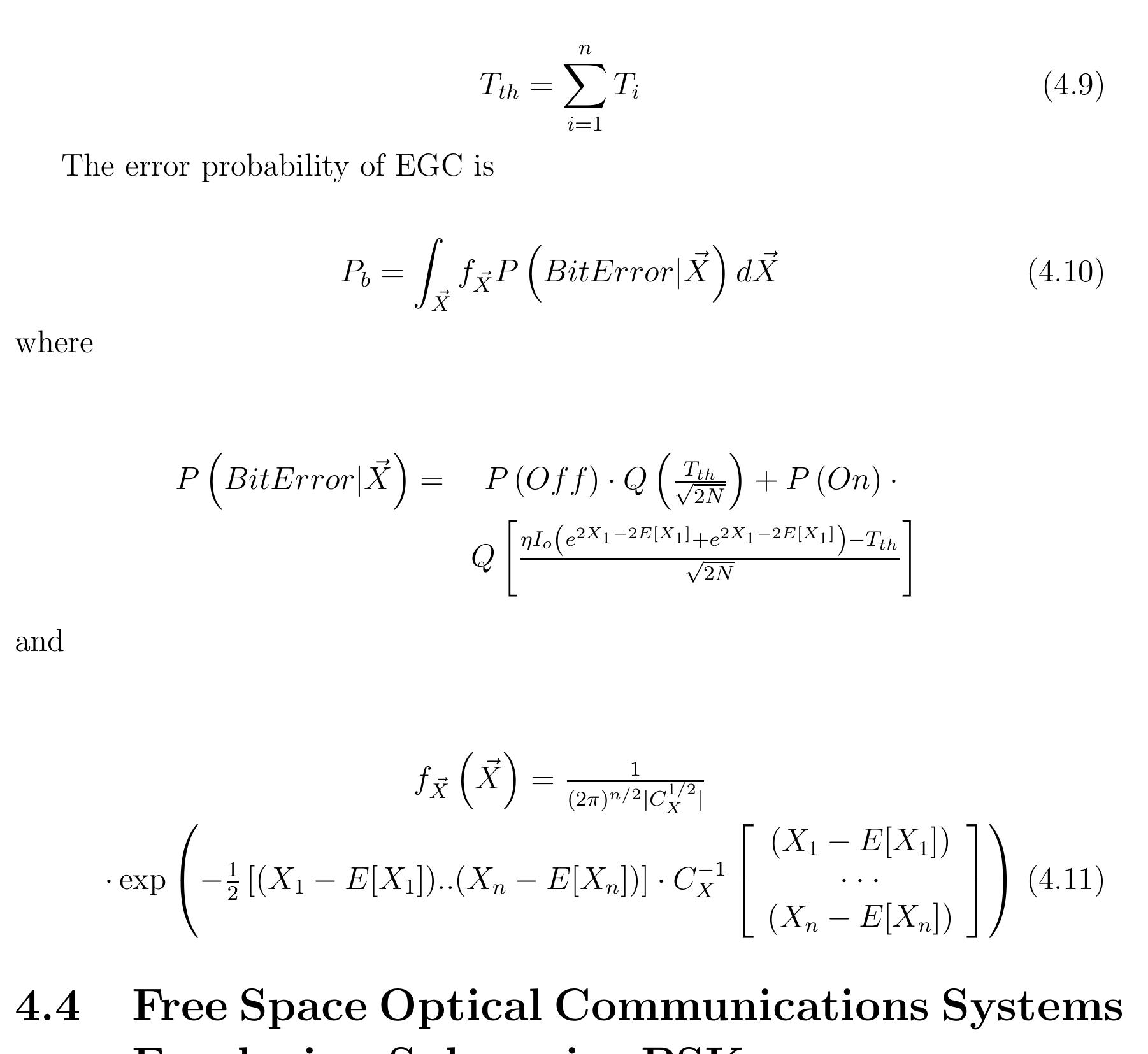 (PDF) Performance Analysis of a Free-Space Optical Communication System ...