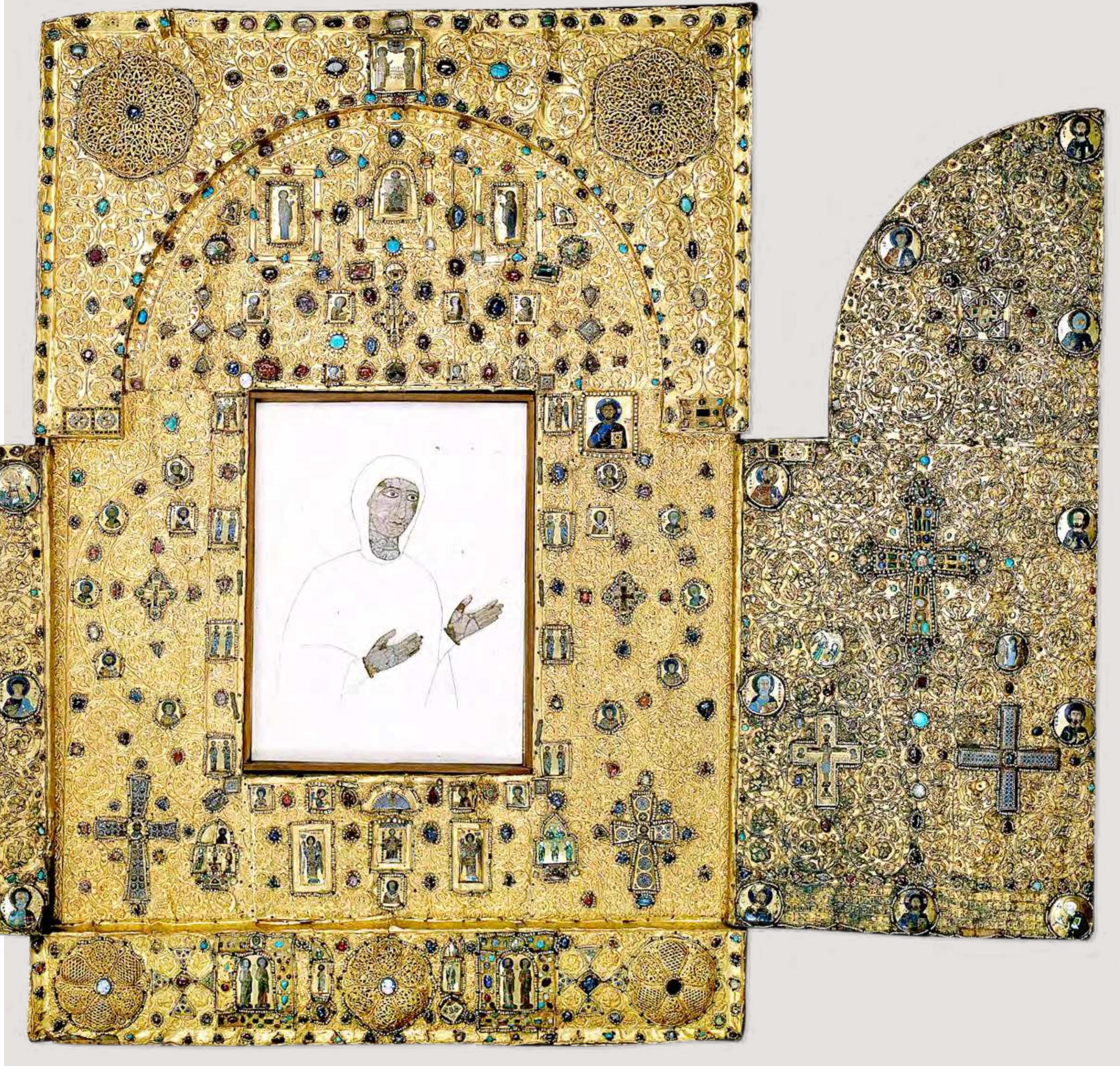 Greeks bearing gifts: The Icon of Xaxuli and enamel diplomacy