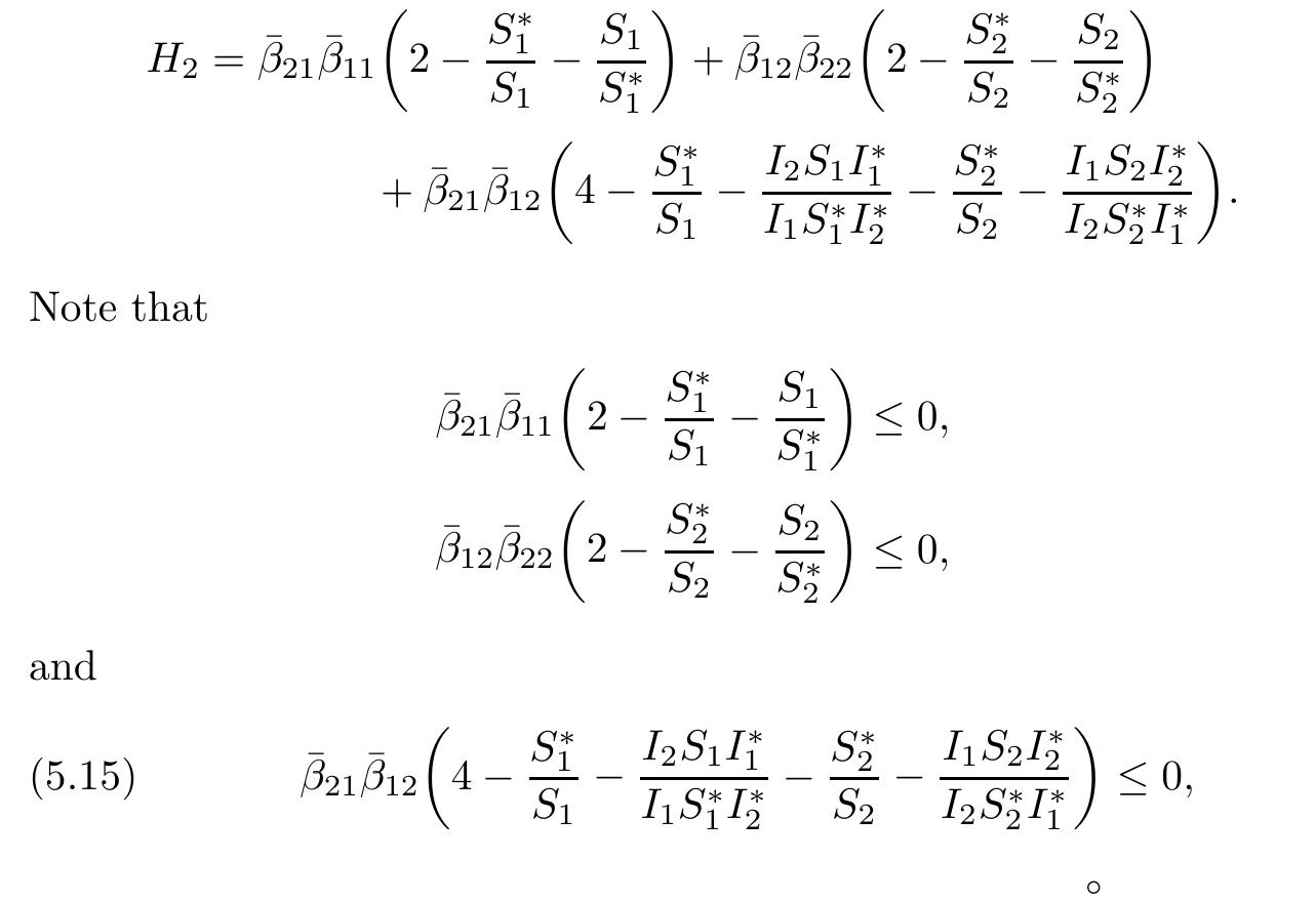 (PDF) Global stability of the endemic equilibrium of multigroup SIR ...
