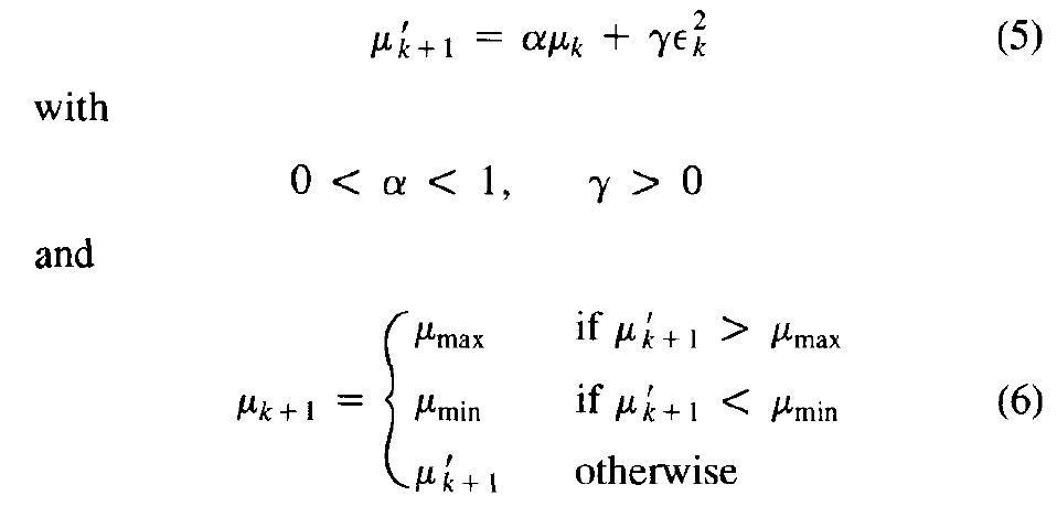 (PDF) A variable step size LMS algorithm