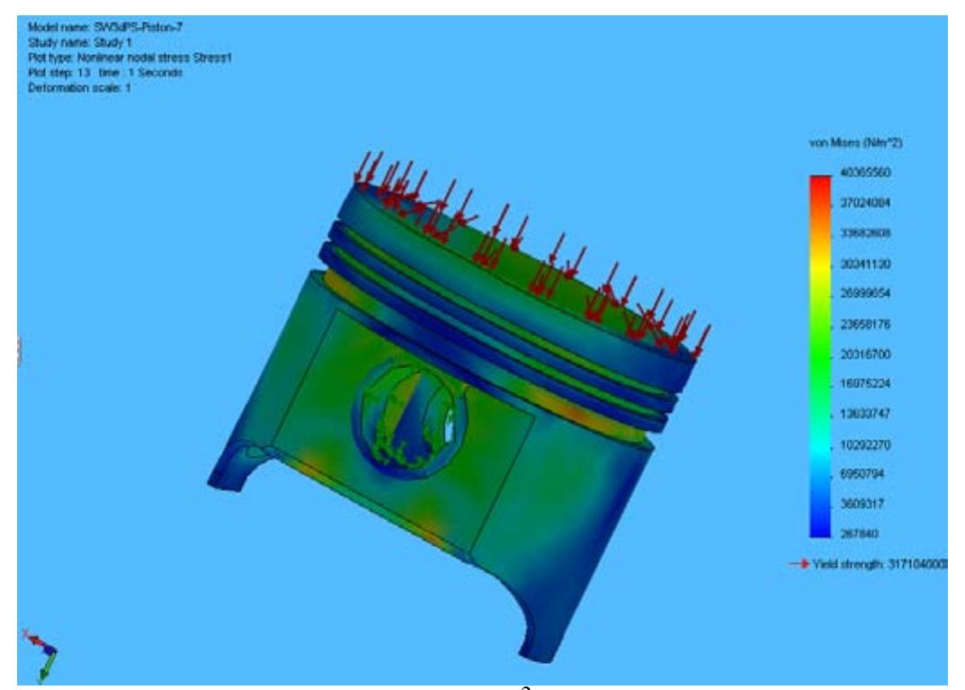 (PDF) The finite element analysis of the thermal stress distribution of ...
