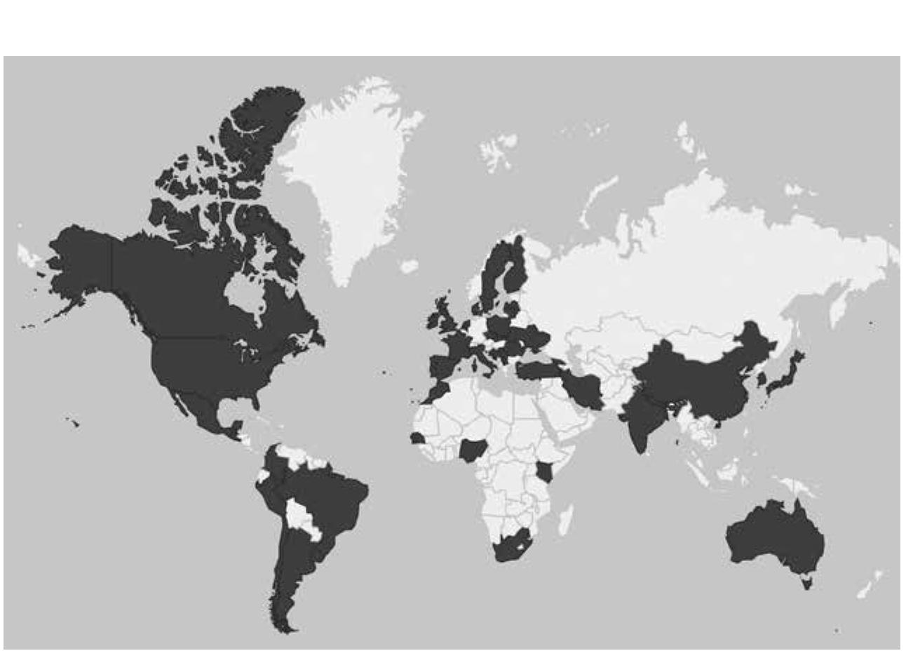 Ee ee ee  The Number of Verification Platforms in the World. Source: Duke Reporters Lab, 2019 