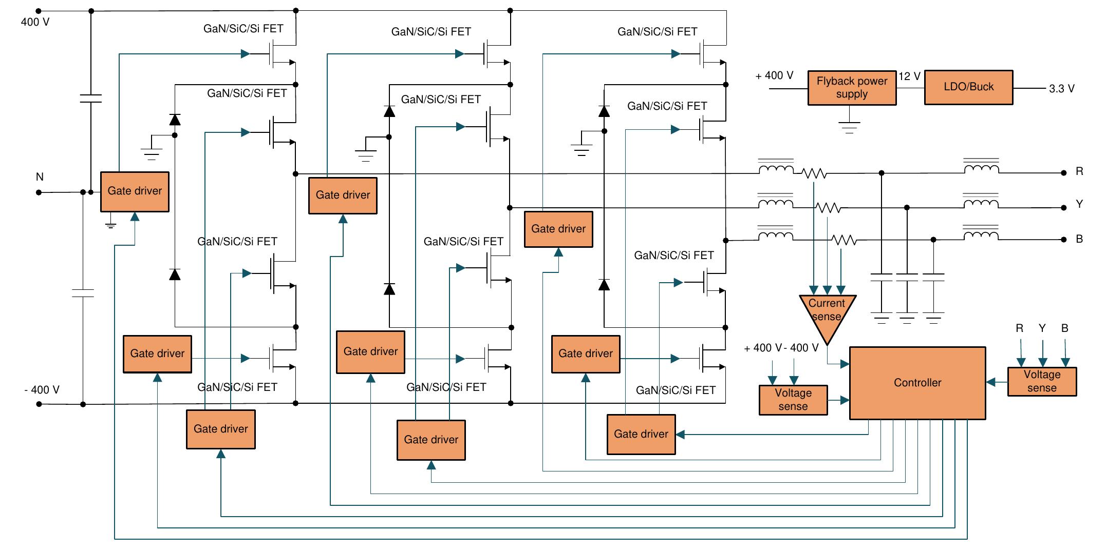 -6. three-phase three-level npc figure 3-6 illustrates the