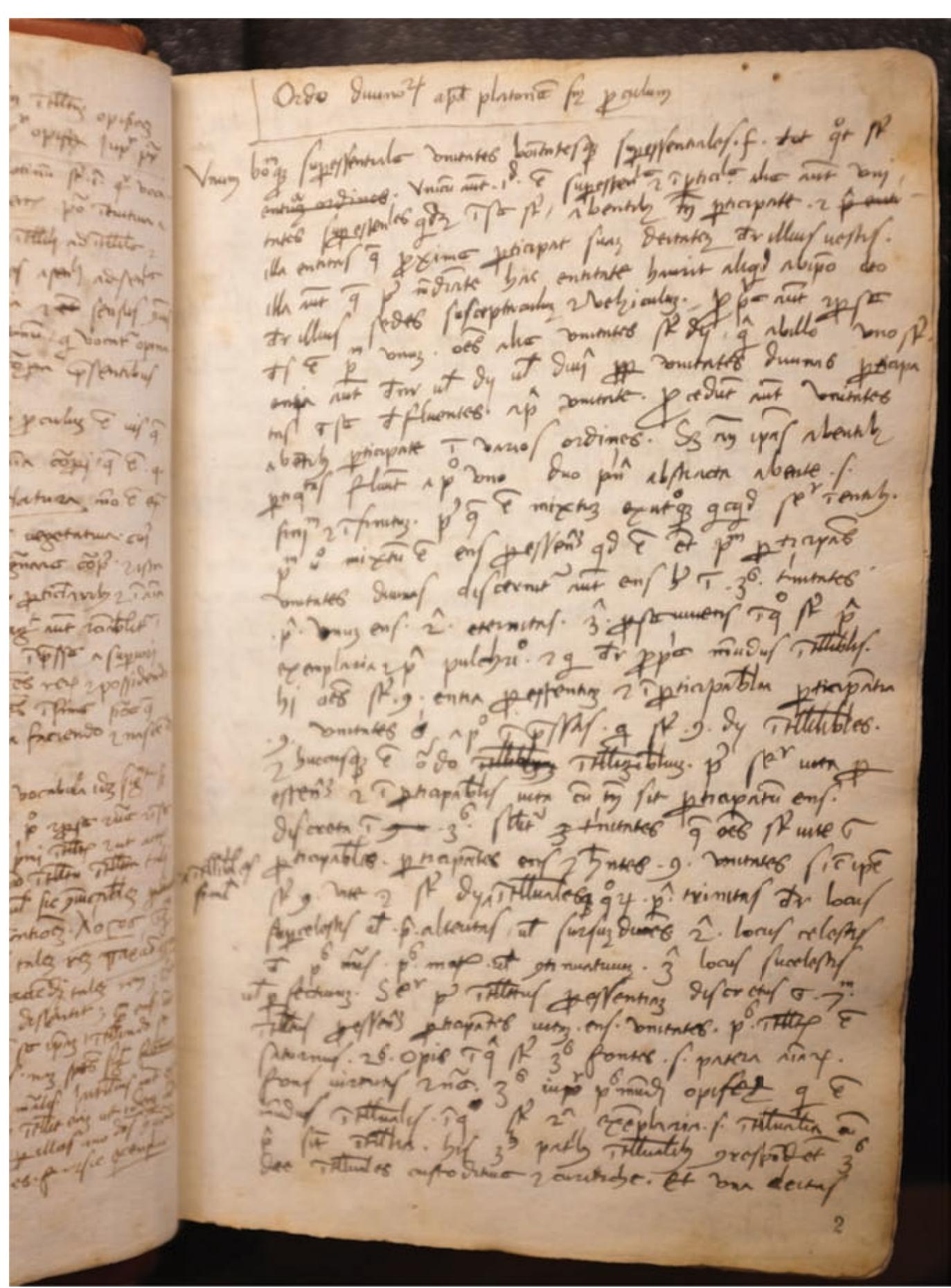 Ficino’s Notes to Proclus’ Platonic Theology: Ms. Florence, Biblioteca Riccar- diana, 70, f. 2 