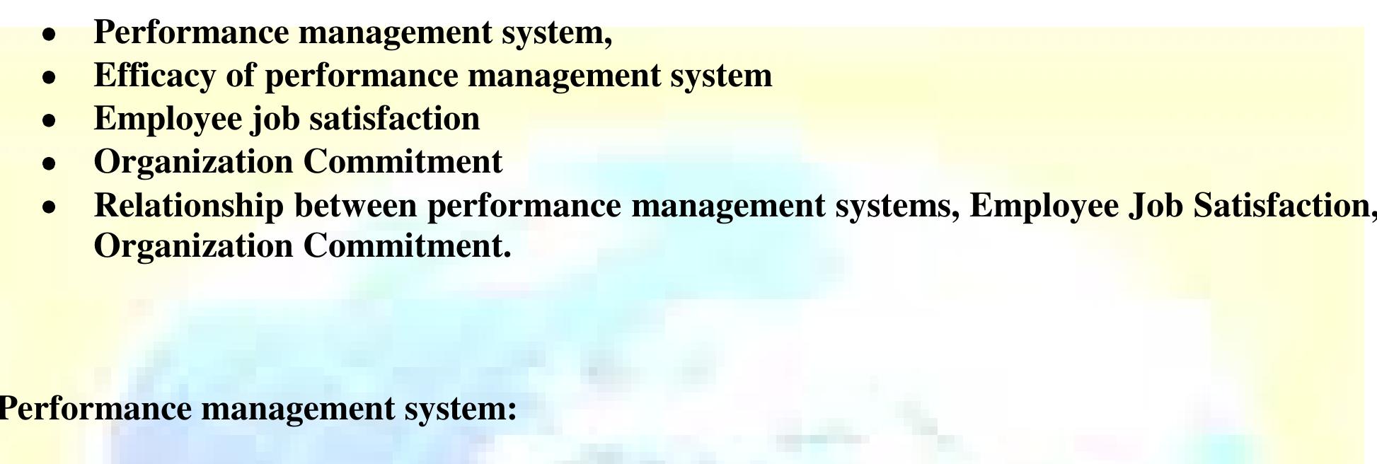 (PDF) Impact of effectiveness of performance management system on ...