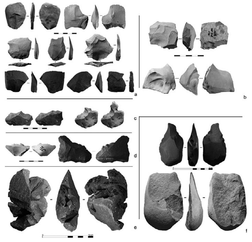Figure 2.13 Middle Paleolithic lithics. 