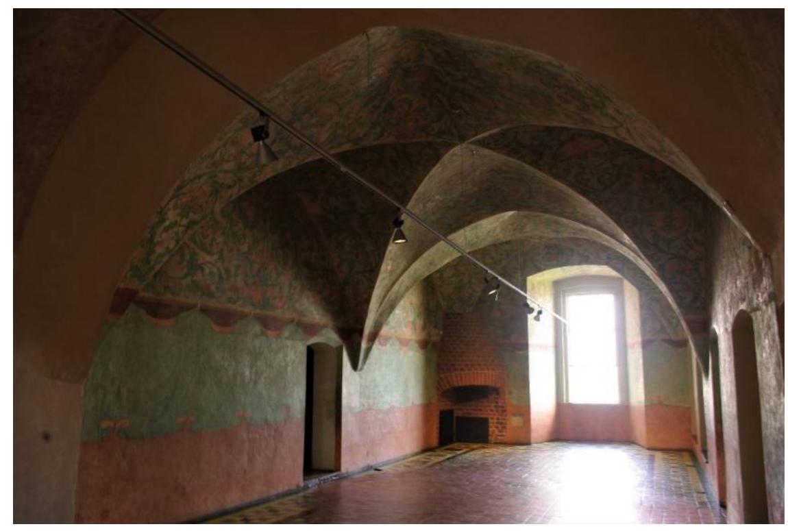 Figure 16. Malbork, Marienburg castle, Grand Master’s bedroom, probably 1380-1385. Photo by Tomasz Ratajczak, the author’s own work. 