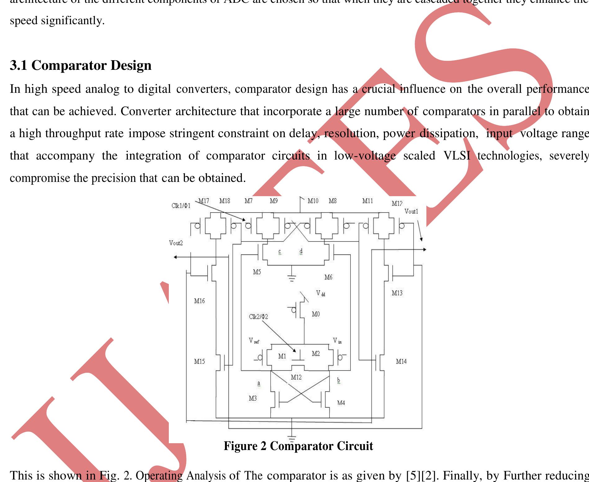 To improve the speed we optimize the different components of
