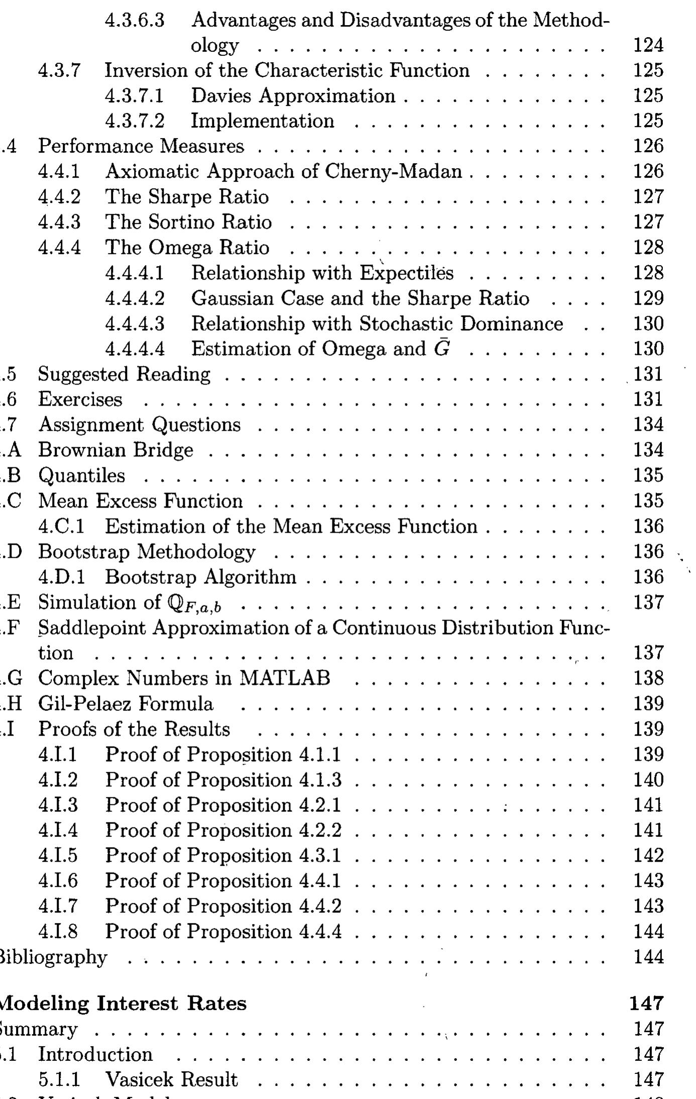(PDF) Statistical Methods for Financial Engineering