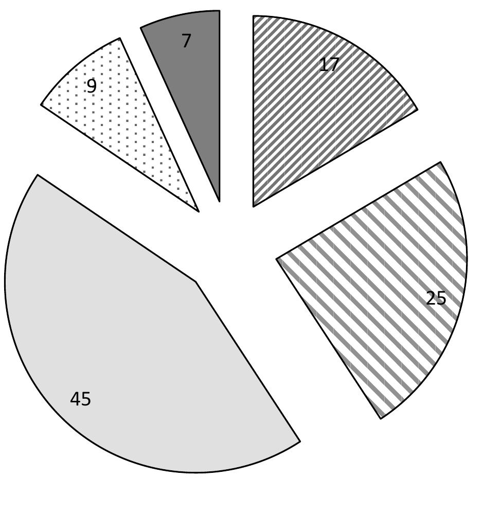 Figure 6: Number of reported indicators per element.  A large proportion of the reported CSR information related to sustainable supply-chain 