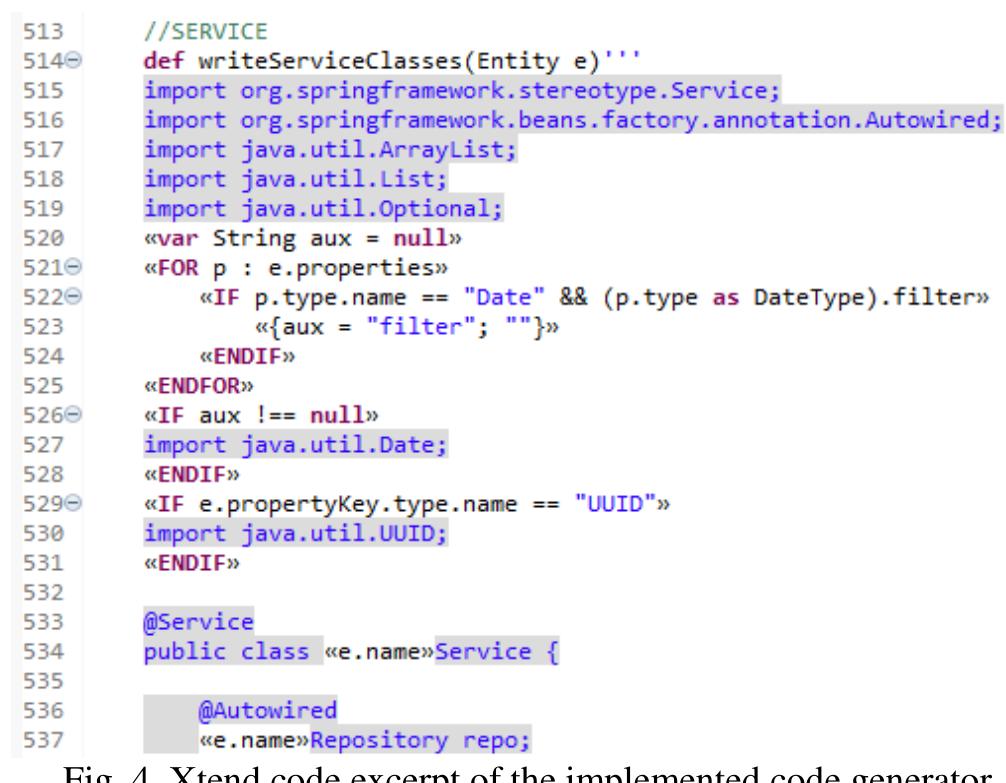 Example Of A Dsl Java Code (PDF) CRUDyLeaf: A DSL for Generating Spring Boot REST APIs from Entity ...