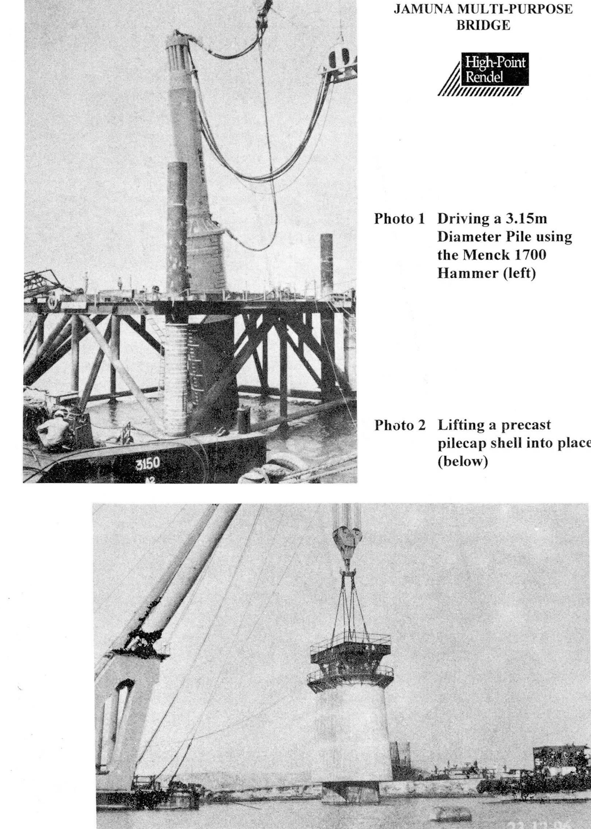Figure 6 Foundations Of The Jamuna Bridge Design And