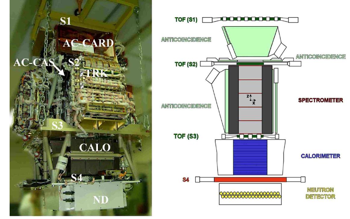Figure 17 - from The Pamela Cosmic Ray Space Observatory: