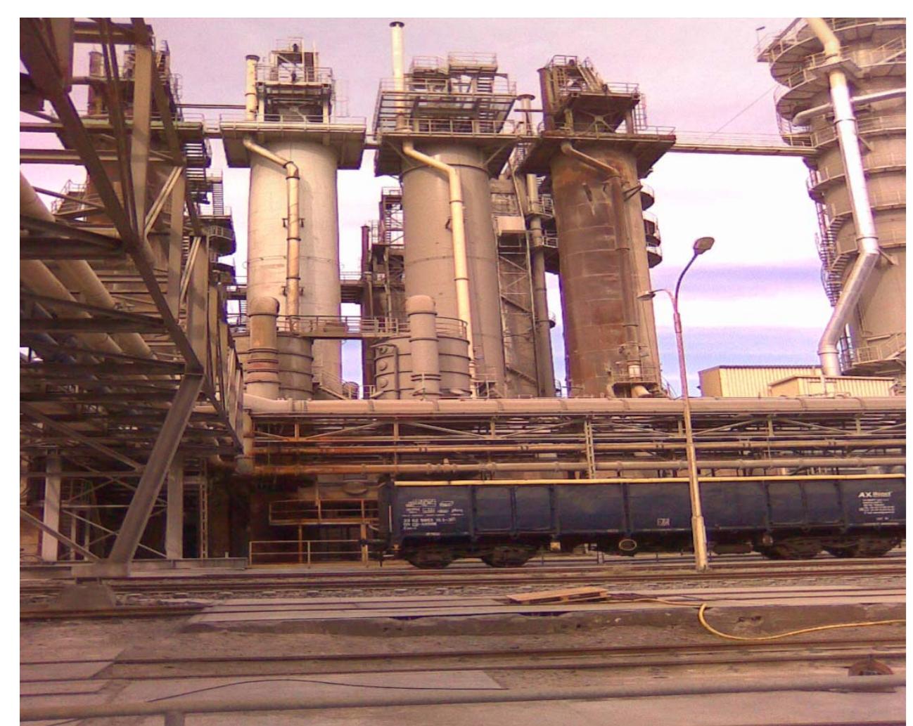 Figure 3.1: Mixed feed lime kilns. 