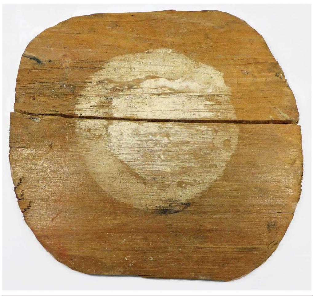 FIGURE 3. Undecorated shield. Royal Museums of Art and History, AAM.68.10.35. (Photo courtesy of Julia Montoya.) 