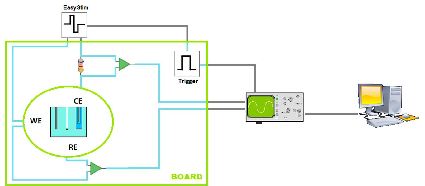 Vt System Setup Vt measurements—simplified diagram of measurement setup: we