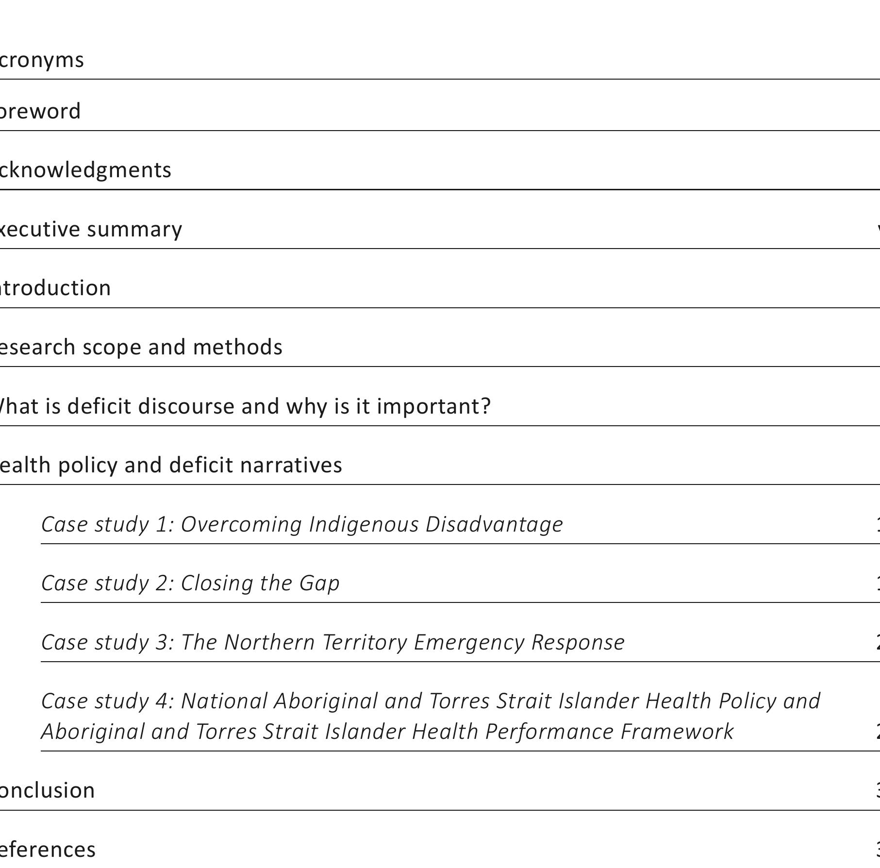 (PDF) Deficit discourse and Indigenous health: How narrative framings ...
