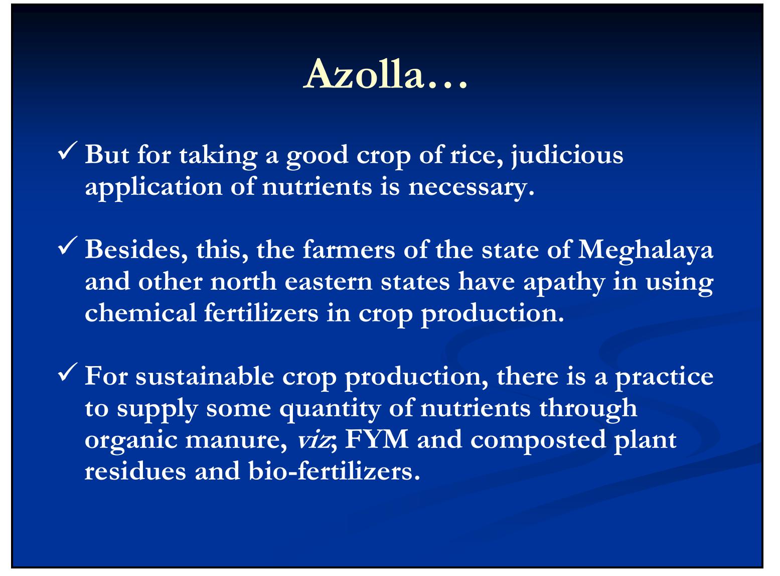 Figure 31 Biofertilizers And Its Application In
