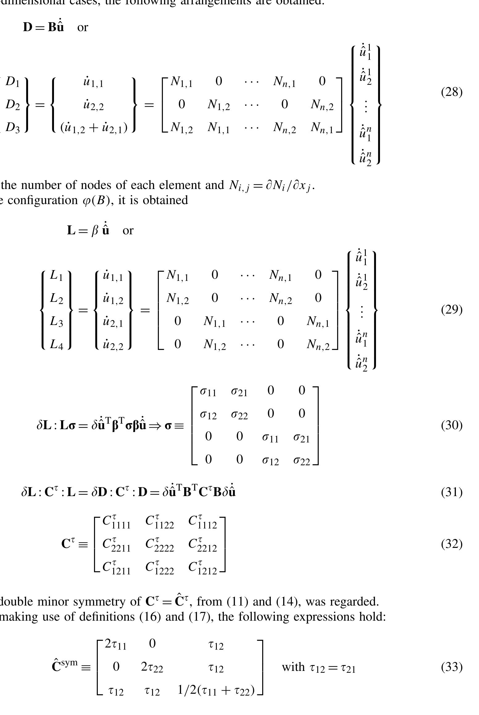 Figure 10 - from A symmetric constitutive matrix for the