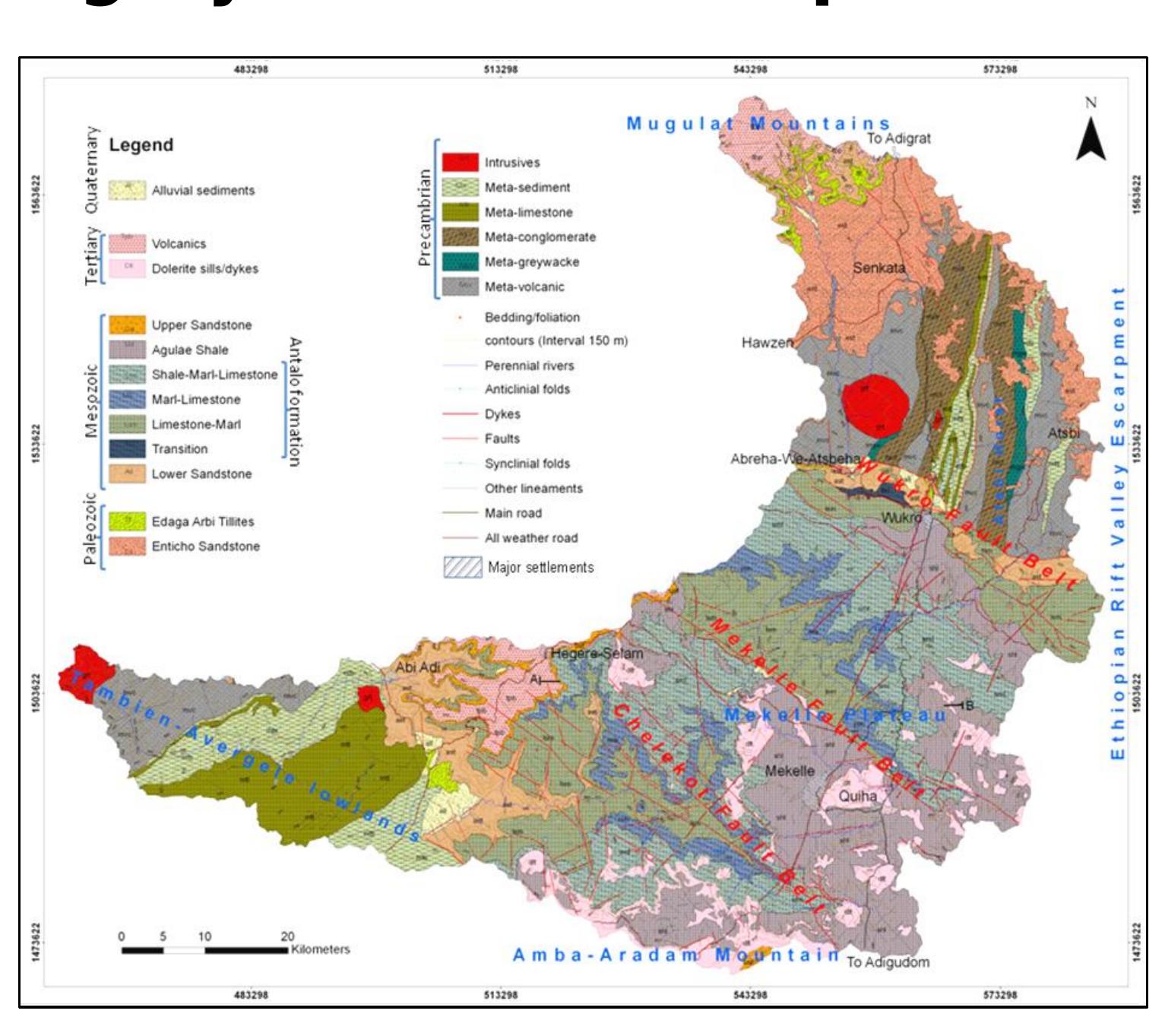 Enticho Figure 1 - from Large-scale geological mapping of the Geba