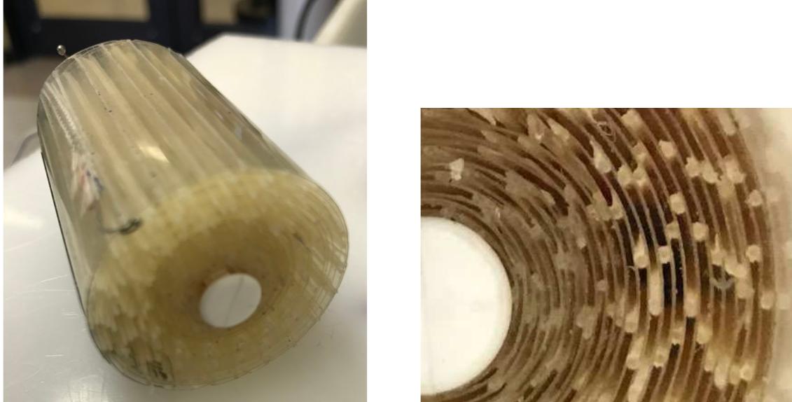 The cad designs for multiple stacks. the designs included