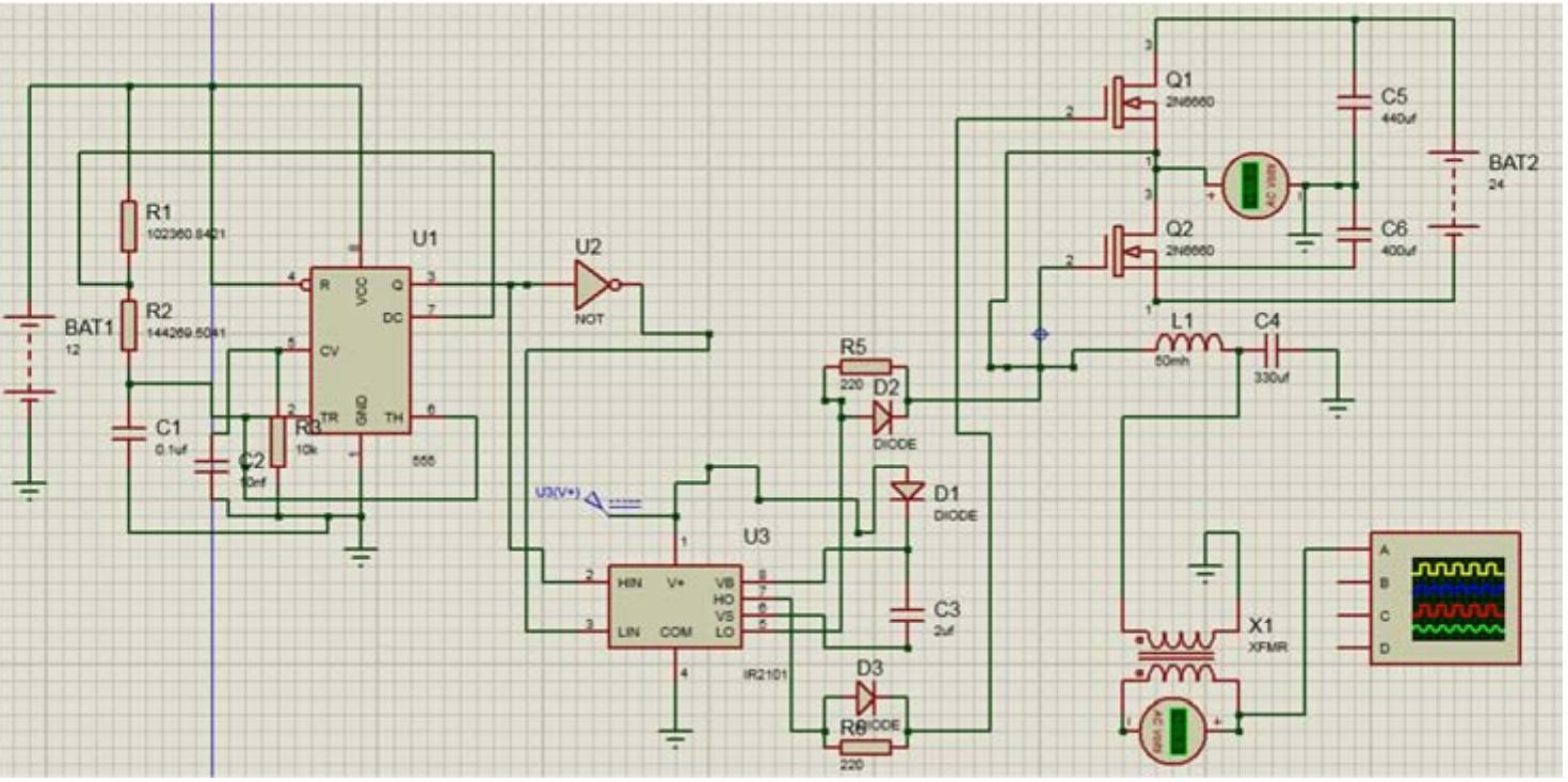 (PDF) Design a Half Bridge Inverter and a Full Bridge Inverter with ...