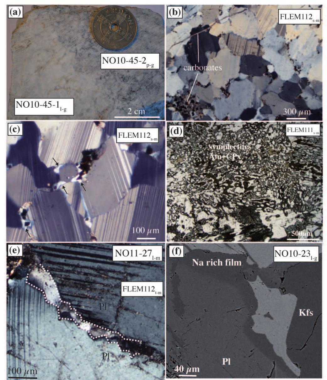 Multiphase Inclusions Multiphase micro-inclusions in eclogite facies garnets of an