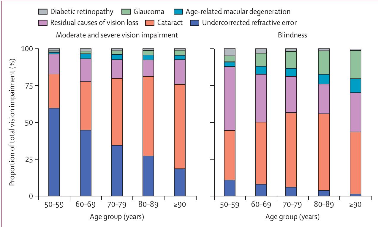 (PDF) Causes of blindness and vision impairment in 2020 and trends over ...