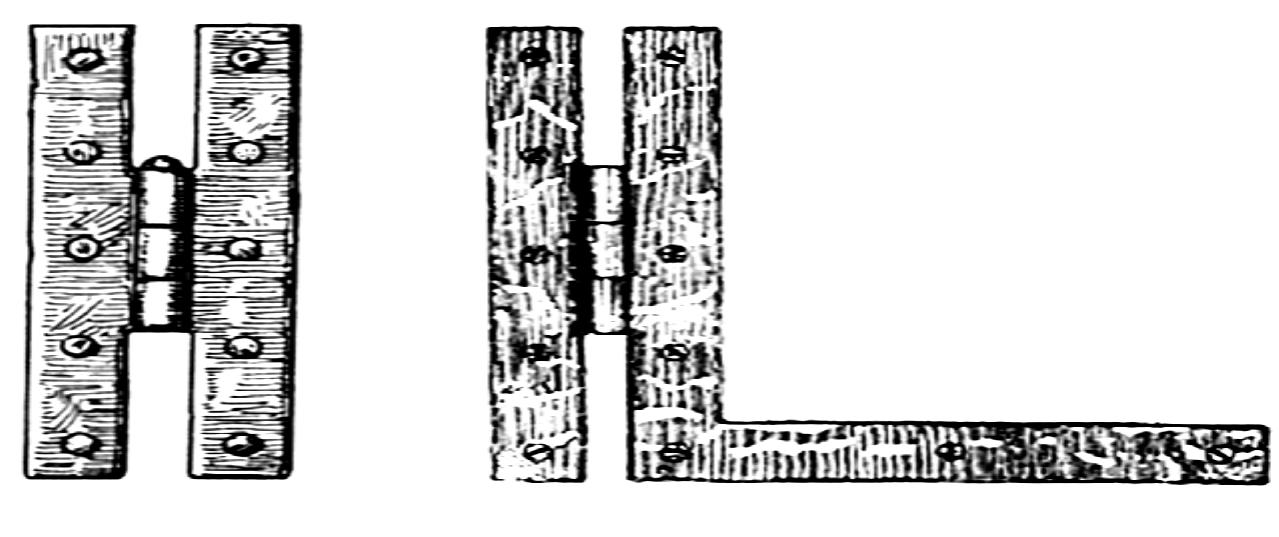 supplanted them as the most common form of interior door hinge.'” 