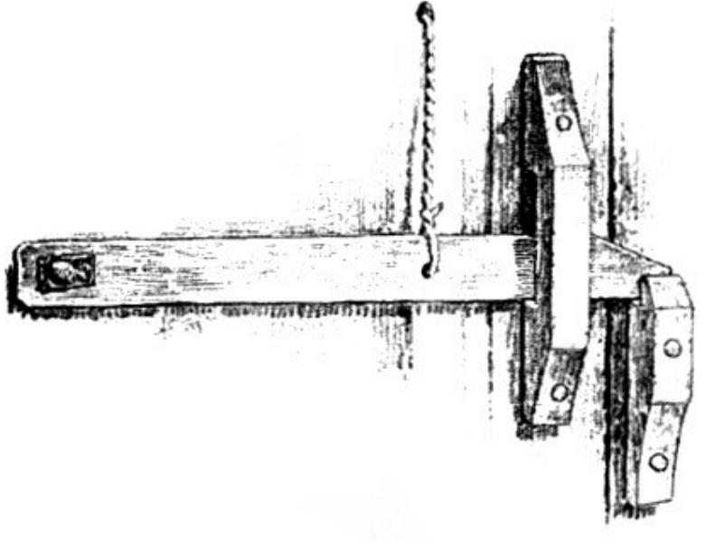 literally meant that a house was unlocked and visitors were welcome.  pulling the string inside, resulting in the expression “the latch string is out,” which 