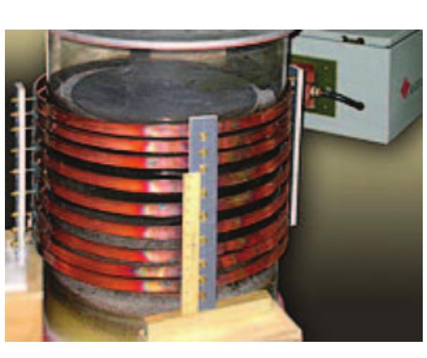 Fig. 2. Induction furnace 