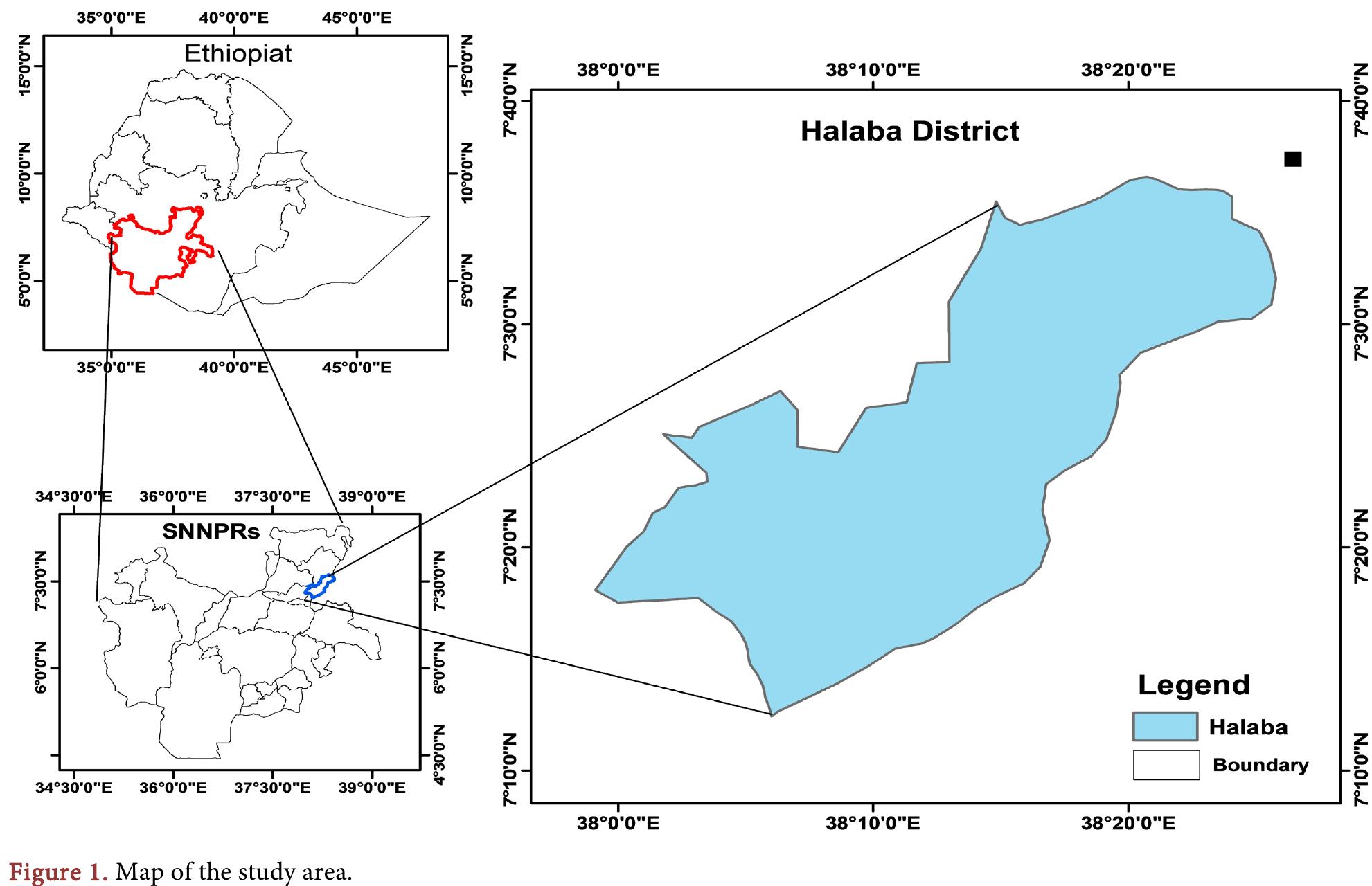 Halaba Maps (PDF) Assessment of Future Climate Change Scenario in Halaba District ...