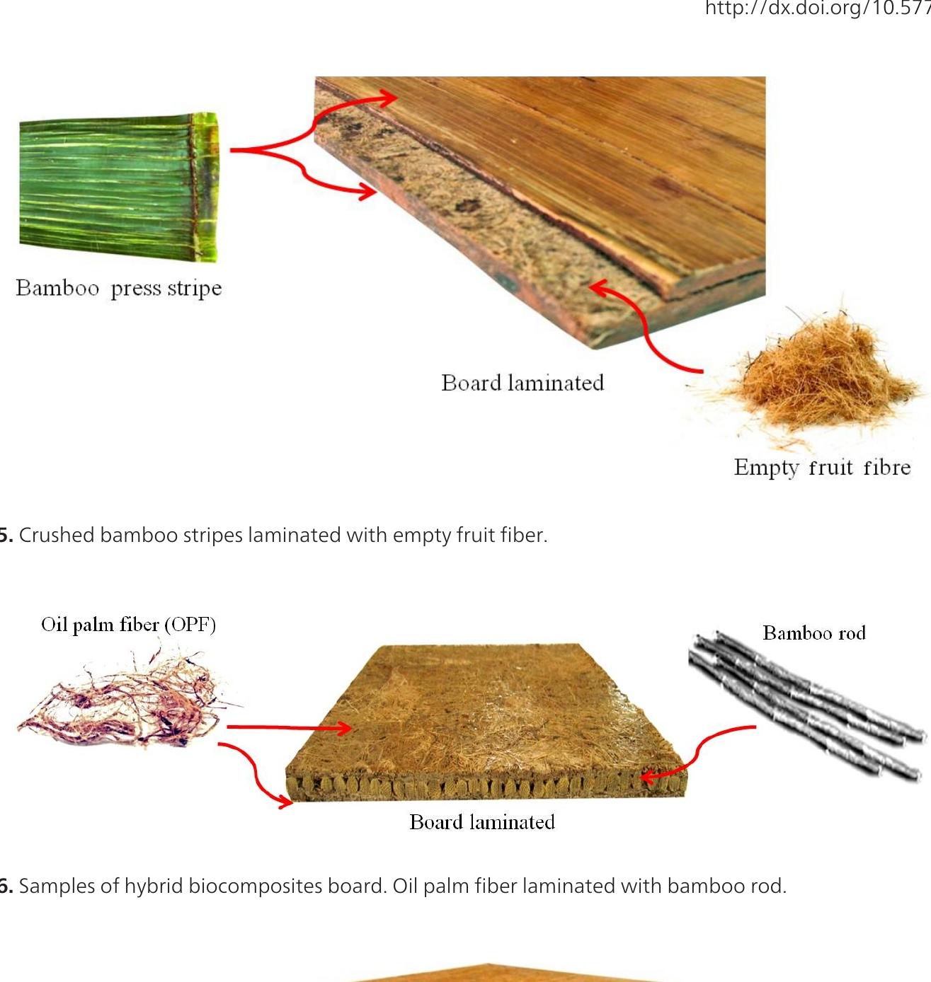 Manufacturing process of bamboo boat hull for water sports