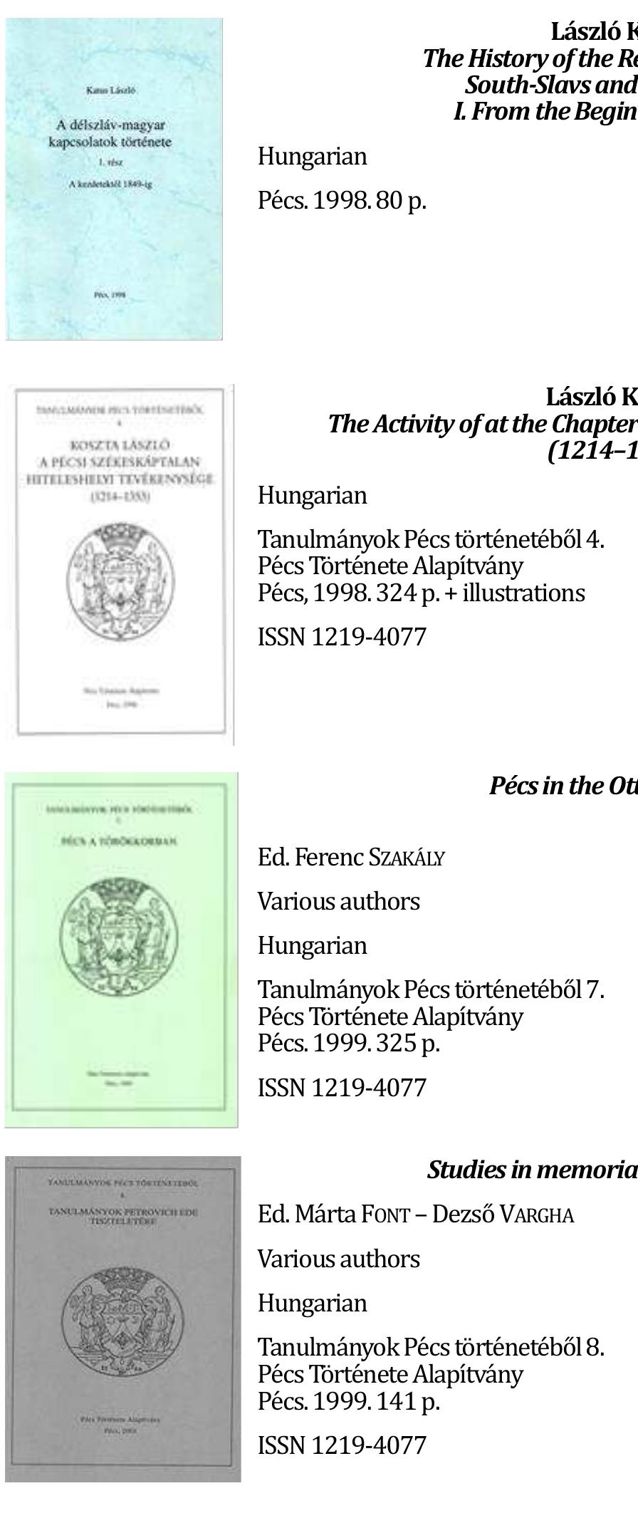 RELATED PUBLICATIONS 