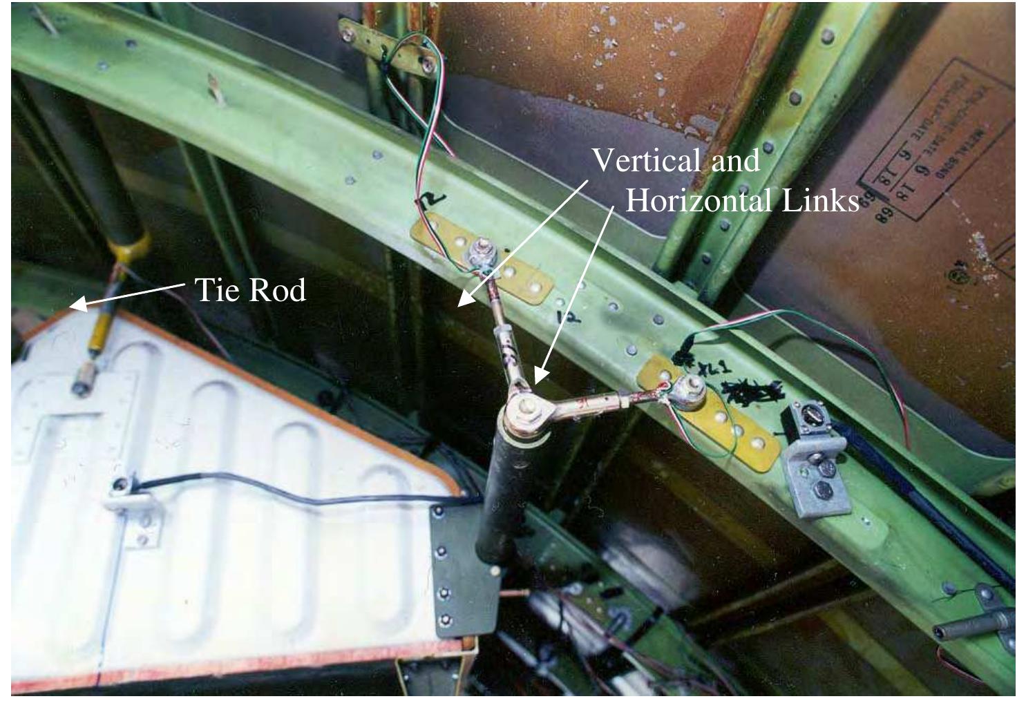 The primary vertical support for the hitco bin was provided