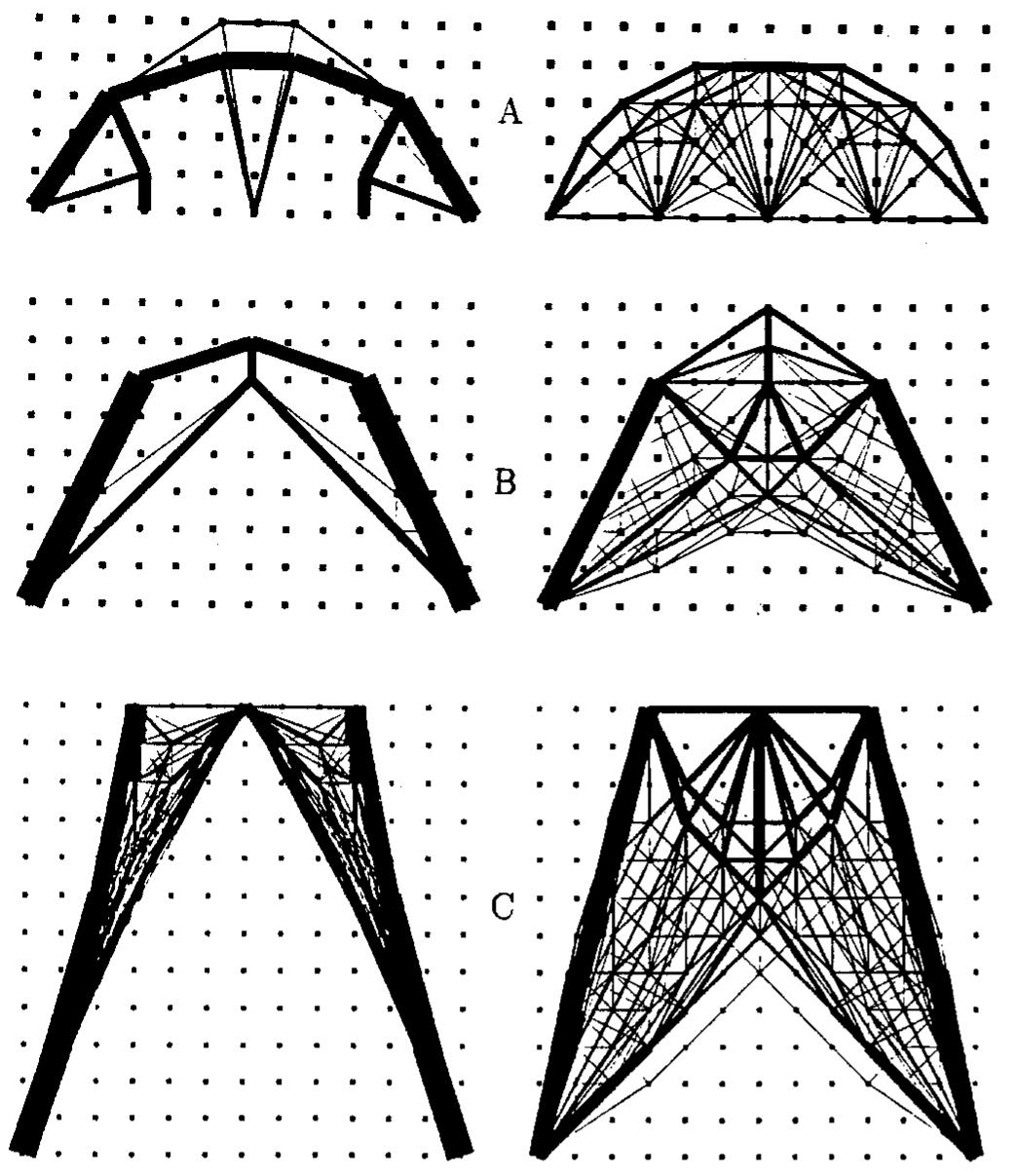 Player Truss Math Example Figure 13 - from Optimization methods for truss geometry and