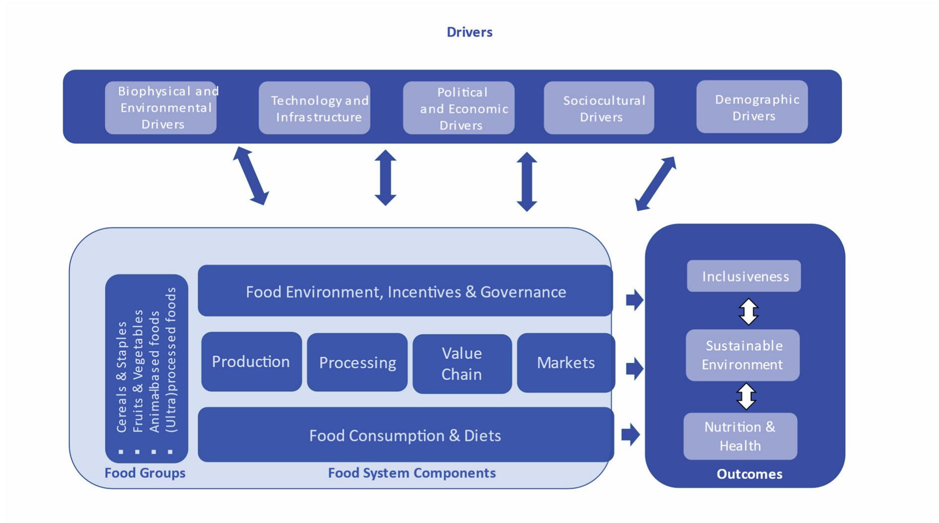 Figure 1 - from Research Series 67: Towards food systems
