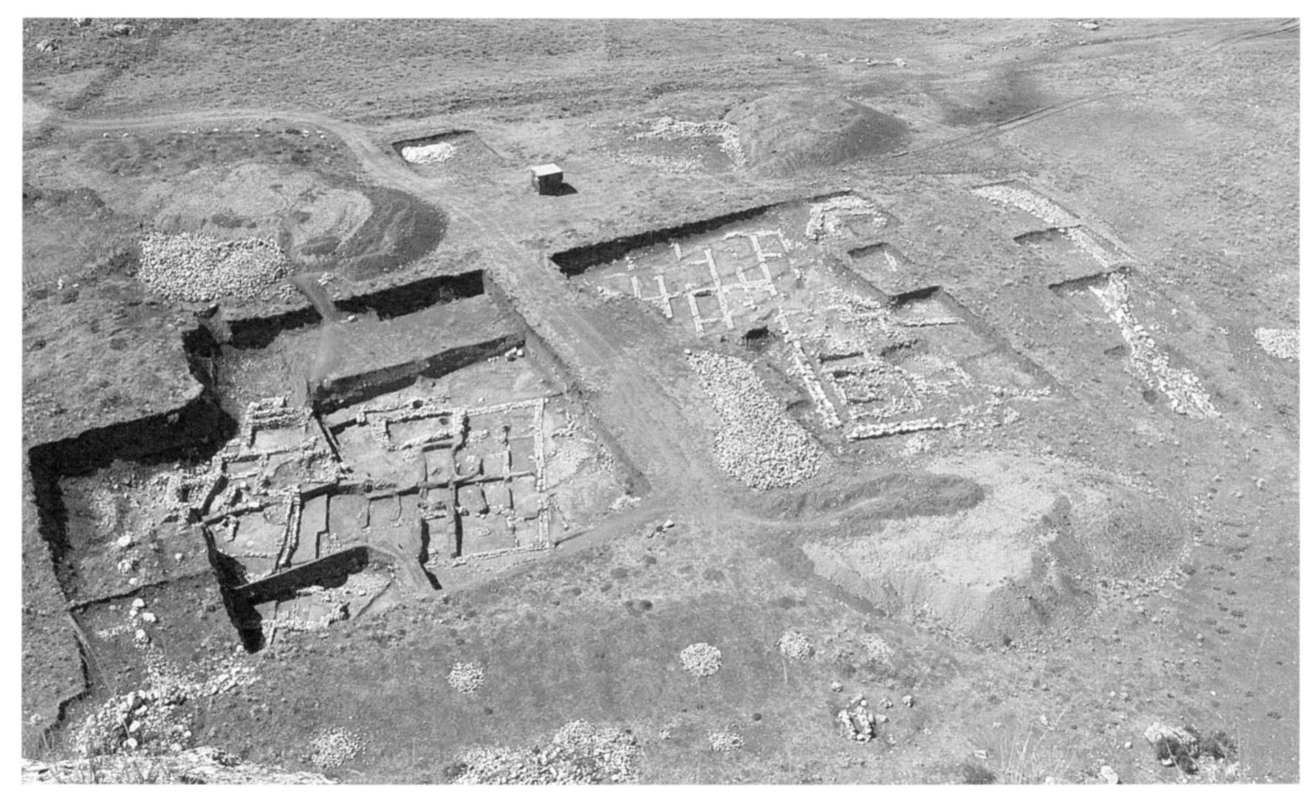 Fig. 8. Bogazkdy, excavated area in the valley west of Sarikale in the western Upper City of Hattusha (J. Seeher) 