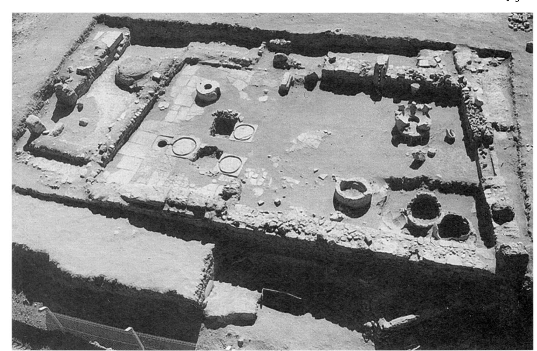 Fig. 29. Fifth-century C.E. workshop for dyeing textiles in the North Necropolis at Laodicea (C. Simsek). 